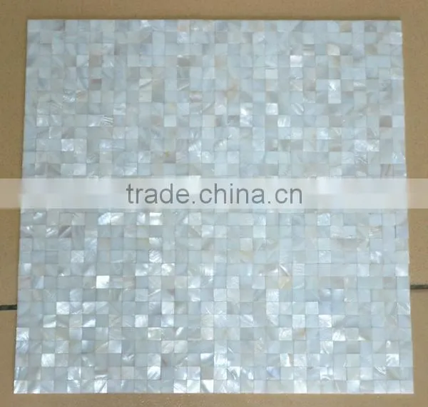 Mirror Glass Shell Mosaic