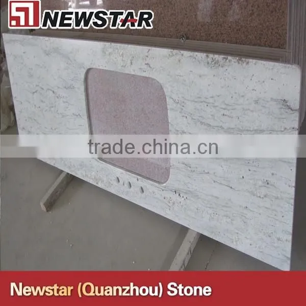 Newstar River White Granite Countertops photo-5