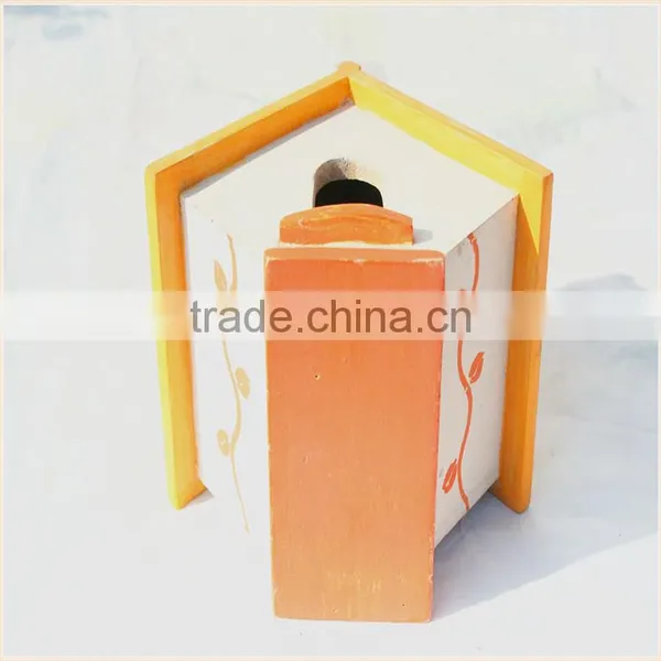 Hot Sale Eco-friendly New Unfinished Wooden Bird House Wholesale photo-5