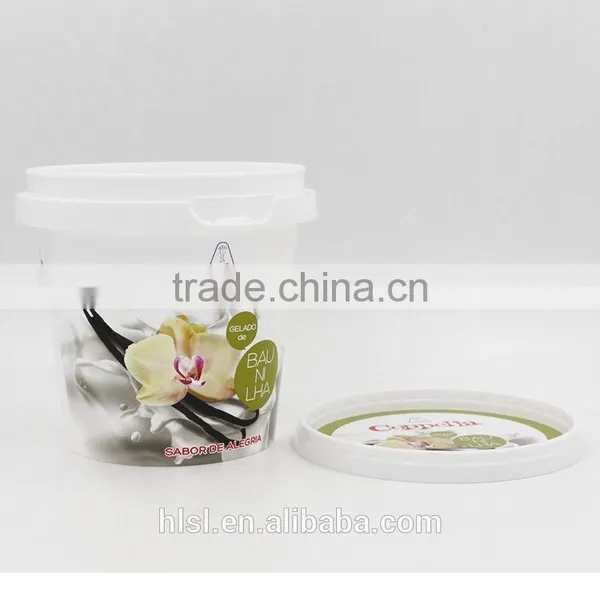 Customized Ice Cream Tubs With Lids,IML Rainbow Ice Cream Tub,BRC, FDA, Sedex Ice Cream Tub Manufacturers photo-3