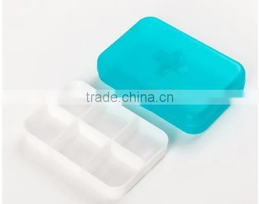 Cy274 6cells Cross Portable Medical Mini Pill Box Cases Medicine Drug Storage Box Jewelry Beads Organizer photo-3