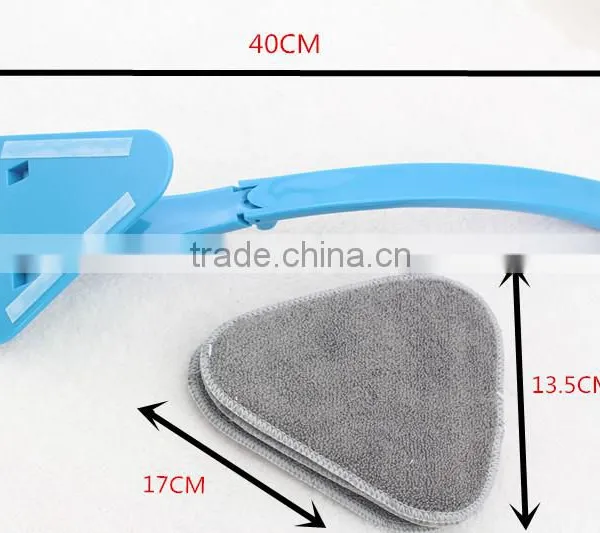 Use Wet or Dry Long Handle Cleaner Auto Glass Cleaner Wiper for Keep Windshields Windows Clean photo-3