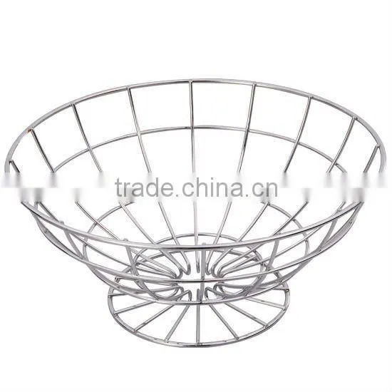 Metal Wire Fiower-shape Fruit Basket photo-2