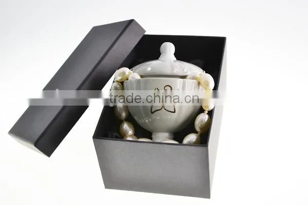 Fashionable Fashion Silver Jewelry Gift Wedding Box Glass Set Display With Crystals From SWAROVSKI photo-6