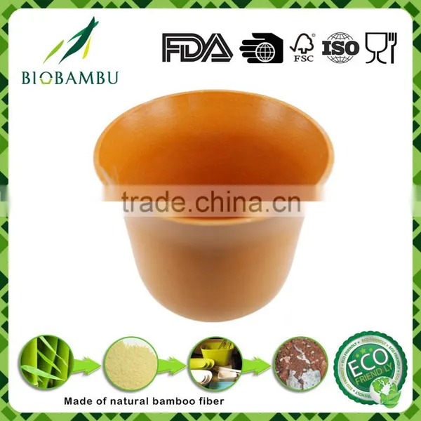 2016 New Design Home and Garden Decoration Bamboo Fiber Flower Pot, Garden Planter photo-2