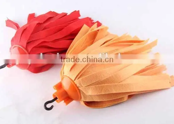 Colorful Non Woven Fabric Mop With Plastic Hook/ Mop Head photo-5