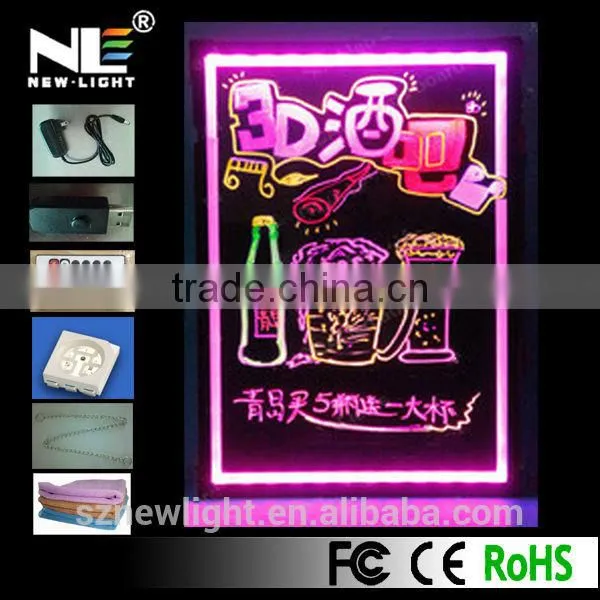 Power Adapter Led Writing Board With Usb Interface Anti-scratch Led Write Board photo-3