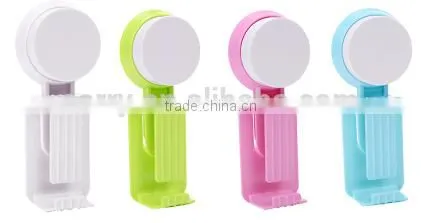 Vacuum Suction Cup Kitchen and Bathroom Plastic Basin Hook/shelf/holder photo-3