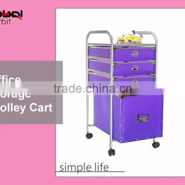Storage Organization Mobile K/D Office Drawer Cart With Wheels photo-4