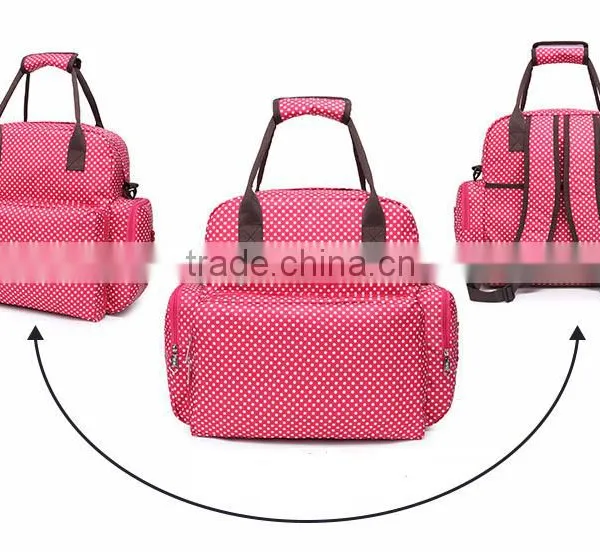 Fashion Multi-function Changing Diaper Backpack Bag photo-2