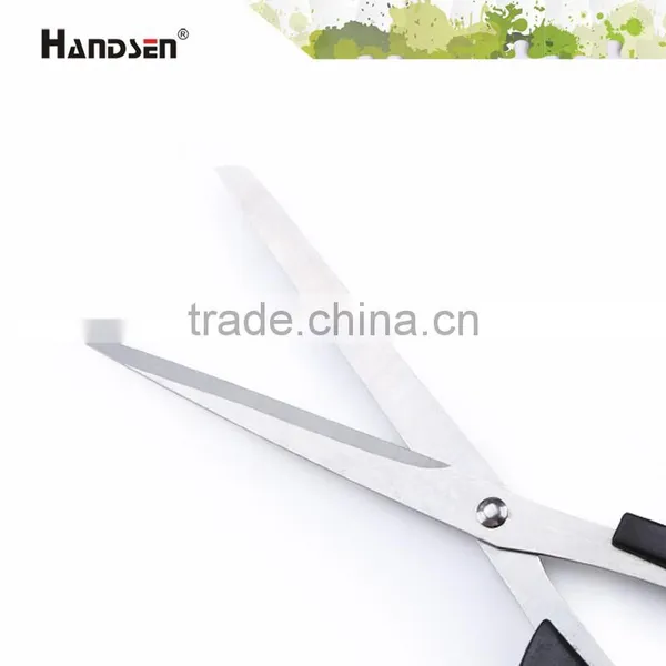 8" Plastic PP/ABS Handle Office Cut Metal Scissors photo-3