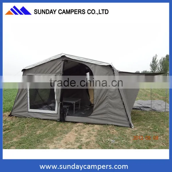 2017 Camping Trailer Tent Big Size Canvas Camping Equipments for Sale photo-2