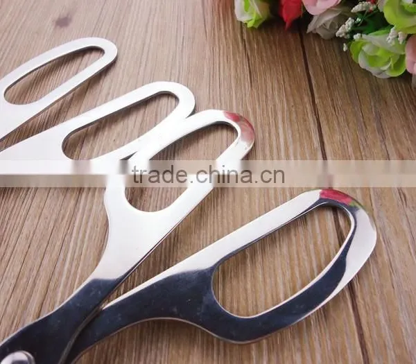 OEM Logo Cooking Tools Utensils 10inch Stainless Steel Kitchen Scissor Tongs , Bbq Scissor Tongs photo-6