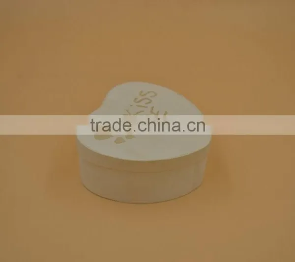 Heart Shape Pine Wood Box|printed Box photo-3