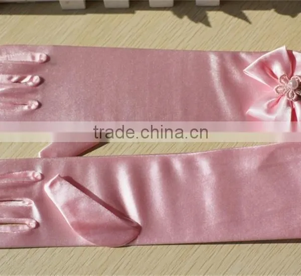 2015 Vintage Fairy Princess Gloves Girl Occasion Wear Kids Children Cosplay Gloves For Party Performance Flower Girl Gloves photo-6