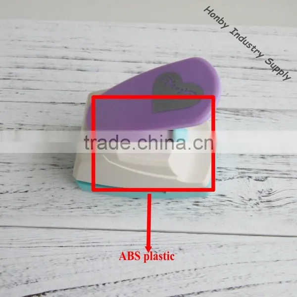 11.2*7.5*9.9cm ABS Plastic And Alloy Colorful Paper Craft Punch For Scrapbooking photo-3