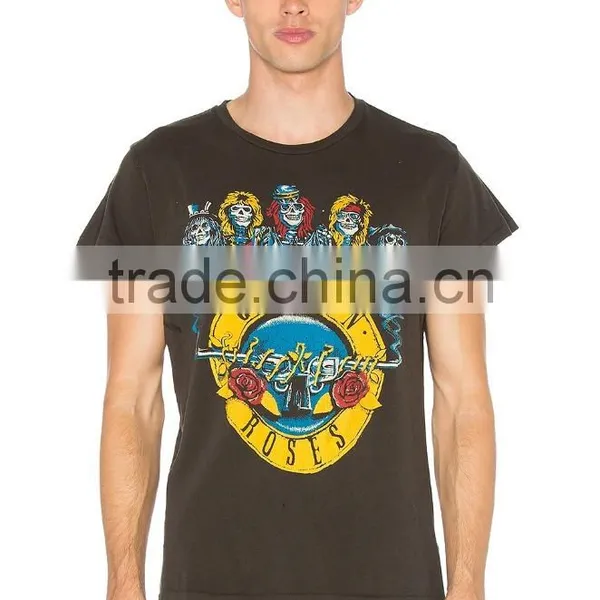 Fashionable Round O Neck T-Shirt /Custom Logo Design Printing Mens Cotton T-Shirt photo-6