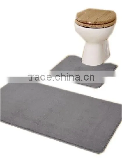 GREY COLOR BATHMAT SETS BATHMAT ANTI-SLIP BATHMAT (EV16810)