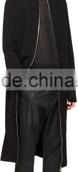 Half Sleeve Black Men Winter Cashmere Pullover Fashionable Sweaters for Man photo-4