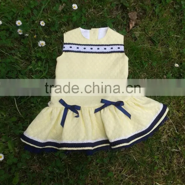 OEM/ODM Lightweight Cotton Baby Cloth Baby Ruffle Dress New Design photo-2