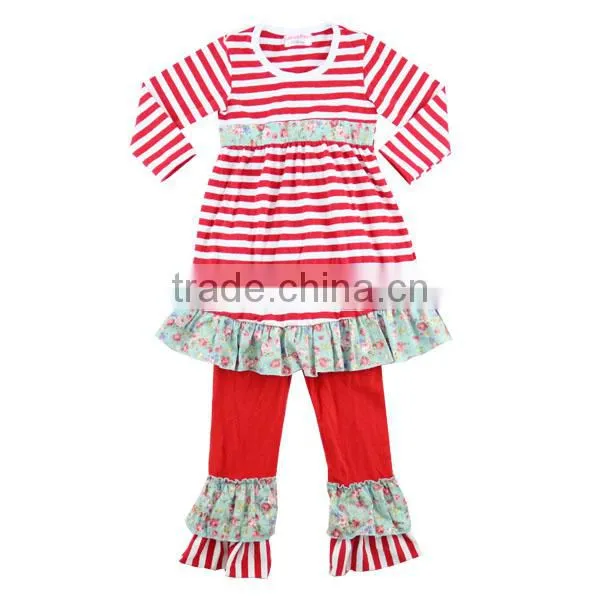 Baby Girls Fall Clothes Quarterfoil Christmas Boutique Girl Toddler Clothing photo-6
