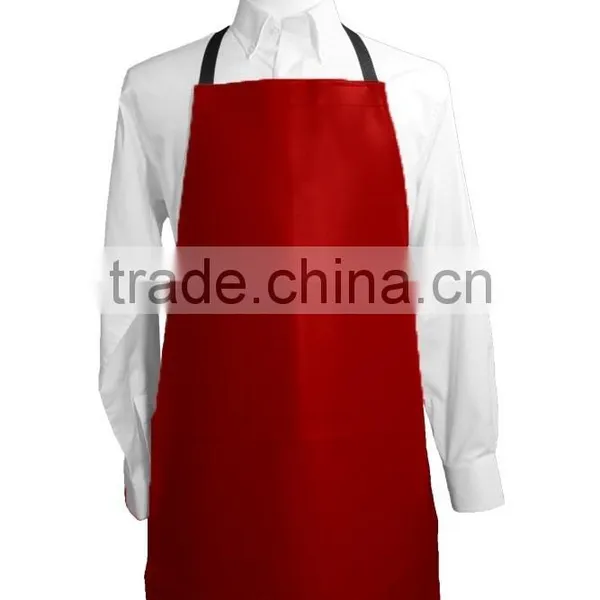 Wholesale Solid Color Cotton Cheap Vinyl Apron photo-3