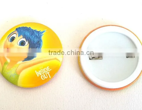 Inside Out Cartoon Characters Decorative Breastpin photo-2