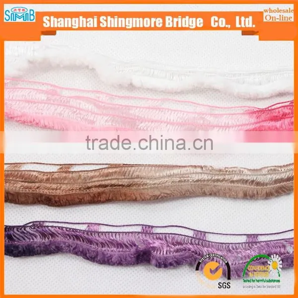 100% Polyester Railway Fancy Knitting Yarn for Hand Knitting Scarf photo-3