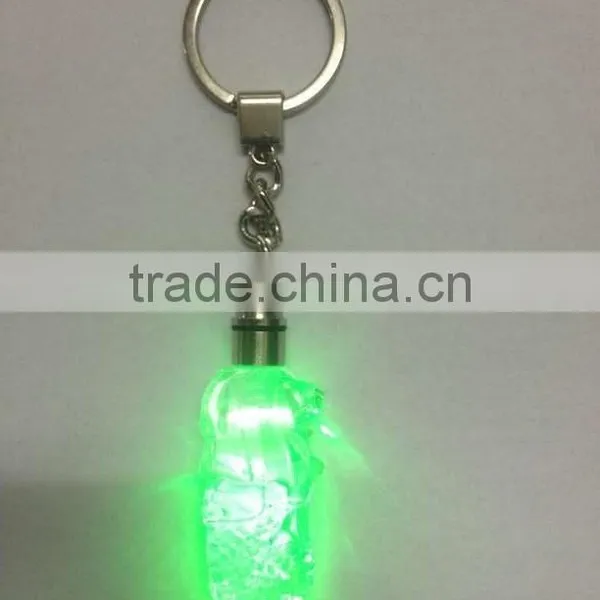 Crystal Singapore Merlion Model With LED Keychain For Souvenirs Gifts KJJ-01 photo-6