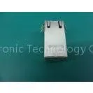 1000M ADSL POE Network 16 Pin RJ45 Connector Female With EMI Finger 33mm