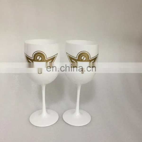 White Acrylic Champagne Glasses For Moet&Chandon photo-2