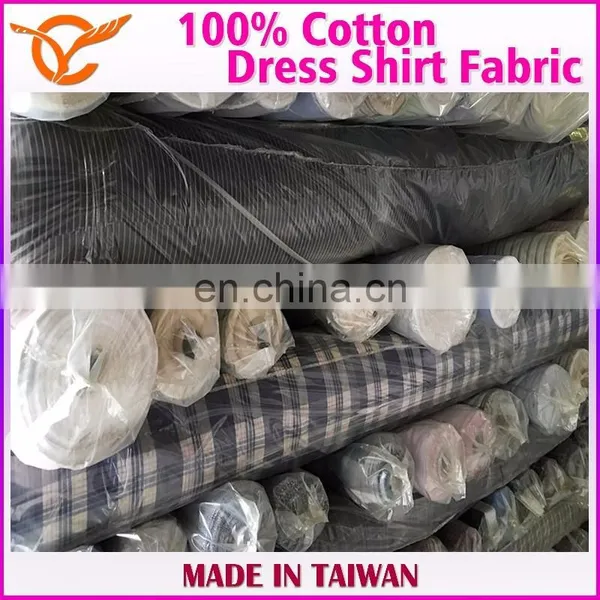 100% Cotton Classical Shirt Fabric Stock Lots photo-4