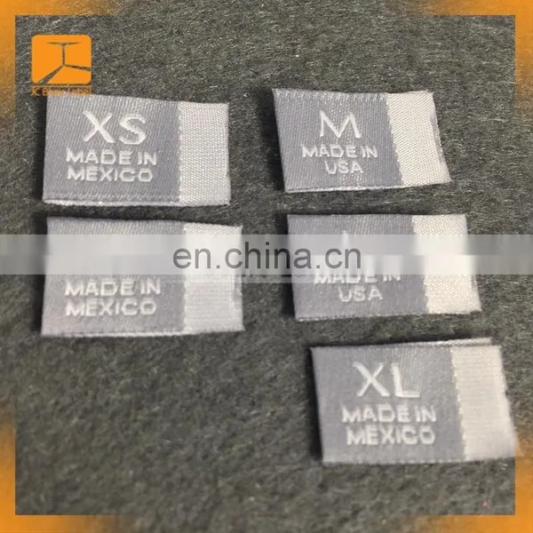 Good Quality Eegant Soft TPU Silicone Print Care Label Size Label for Swimwear photo-5