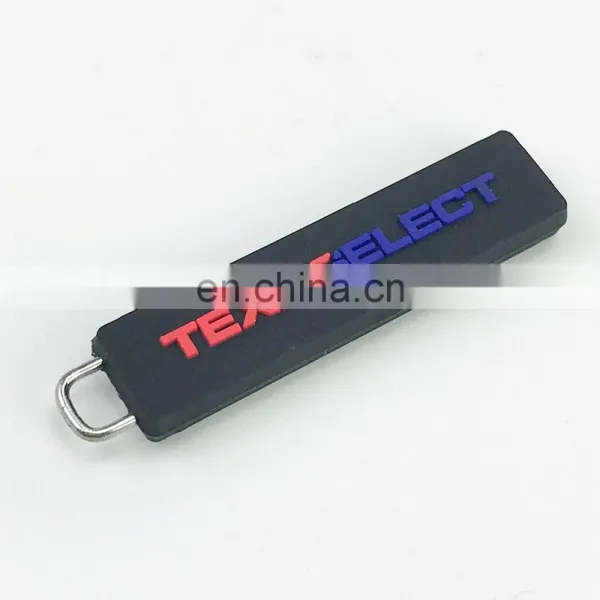 Custom Rubber Zipper Tags Decorative Runner Zipper Pulls photo-6