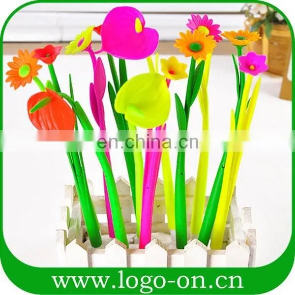 Hot Sale Flower Silicone Pen