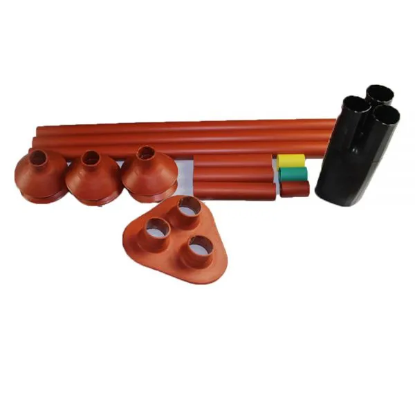 High Voltage LDDQ 3 Core Outdoor Insulation Cable Heat Shrink Termination photo-5