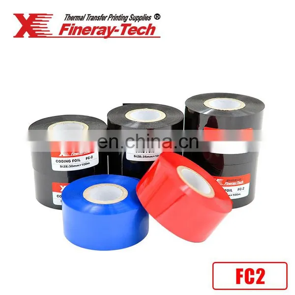 SCF900 FC3 Type Hot Stamping Ribbons Package Date Coding Foil photo-2