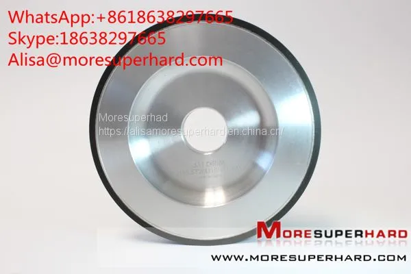 3A1 Resin Bond Diamond Cutter Grinding Wheel Alisa@moresuperhard.com photo-2