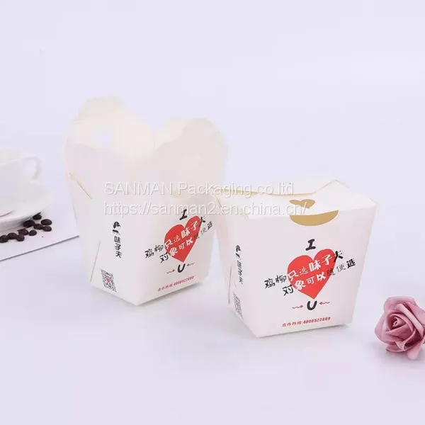 Happy Birthday Kraft Paper Packaging Lid Gift Box photo-3