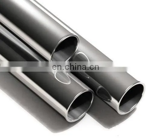 China Tangshan ASTM 201 202 304 316L 310S 2205 ERW Welded Polished Seamless Annealed Embossed Stainless Steel Pipe for Decoratio photo-5