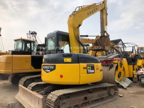 USED JAPAN KOMATSU PC78 MINI CRAWLER EXCAVATOR
