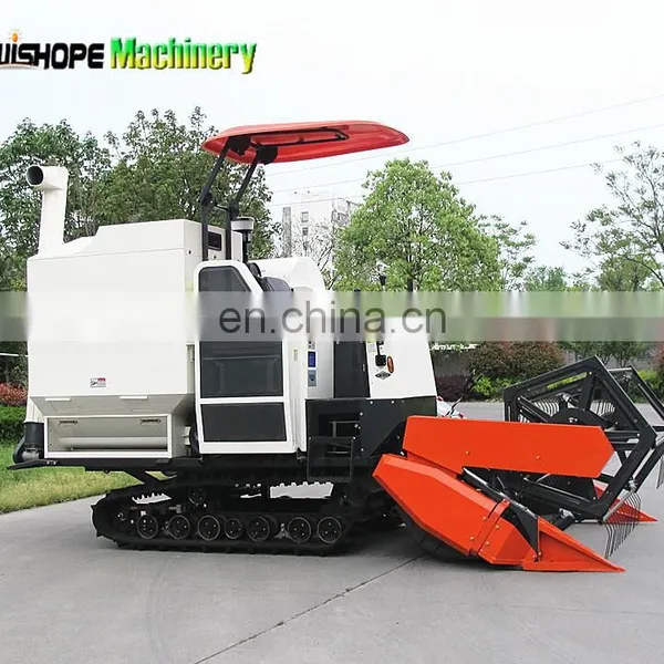 Wubota 4LZ-4.5 Good After-sale Service Cheap Price Rice Harvesters Harvesting Machine Kubota Harvester for India photo-5