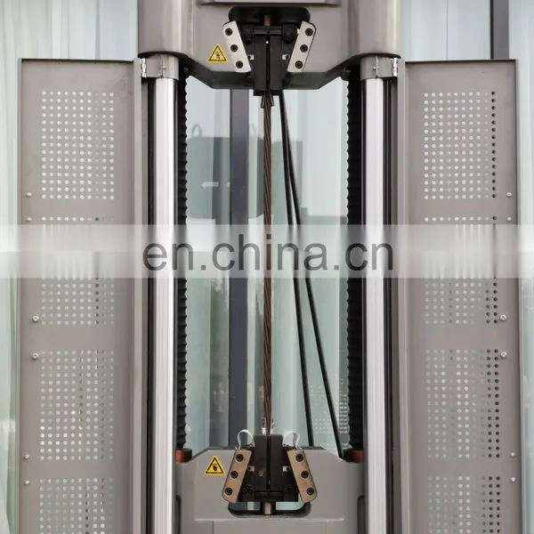 Electronic Universal Tensile Testing Machine With Wedge Grips And Fixtures photo-7