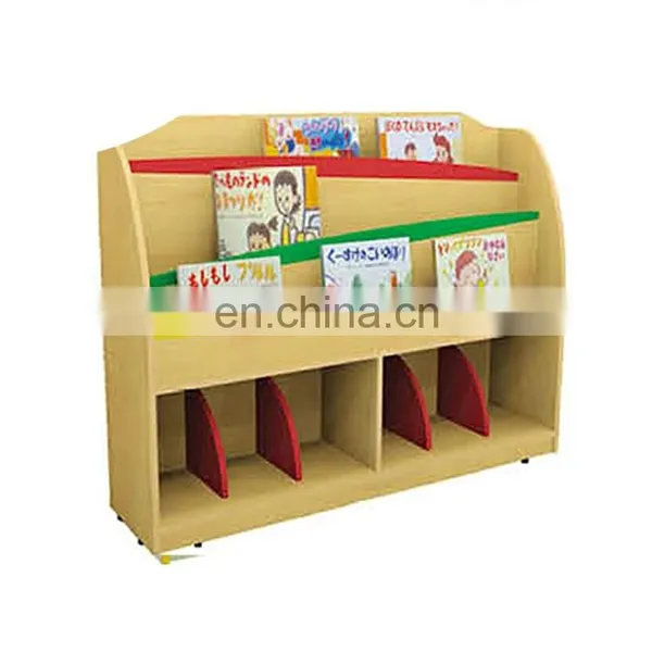 Three Shaped Fireproof Shelf Bookshelf for Kids on Sale photo-3
