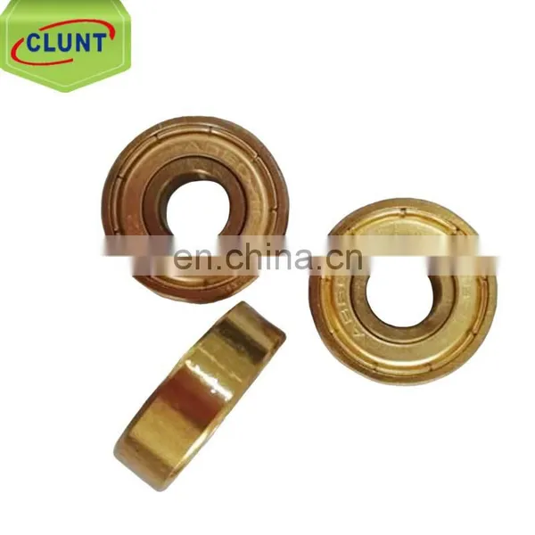 Chrome Steel 608ZZ Skateboard Gold Bearing 608 photo-2