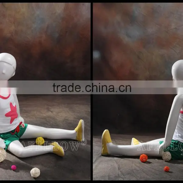 Fashion Sitting Model Cheap Mannequin Kids Full Body Dummy TOM5 photo-3