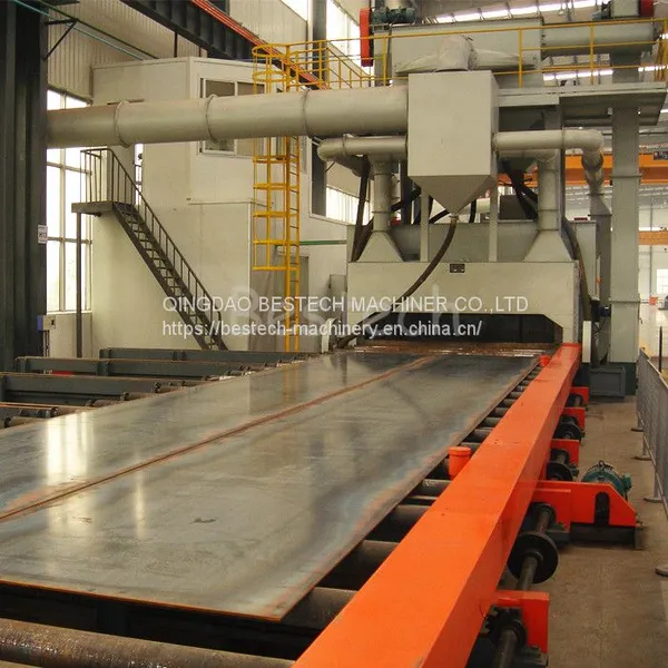 H Beam Steel Structure Shot Blasting Machine photo-5