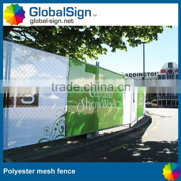 Shanghai GlobalSign Sunlimation Printed Polyester Mesh Fabric photo-5