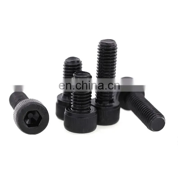 Alloy Steel Black M12 Hexagon Socket Head Bolt Cylinder Bolt Din912 Grade8.8 10.9 12.9 photo-5