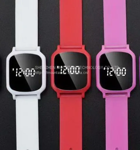 LCD Watch Gift Watches Fashion Watches Plastic Watch